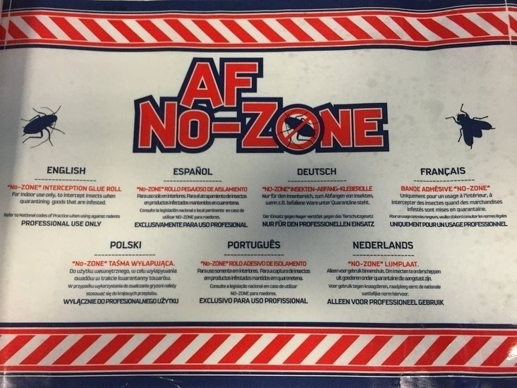 AF No-Zone Lijmval rol 20 meter